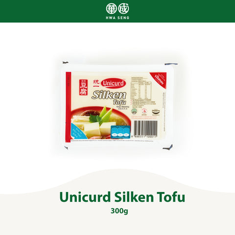 Unicurd Silken Tofu 300g per pkt